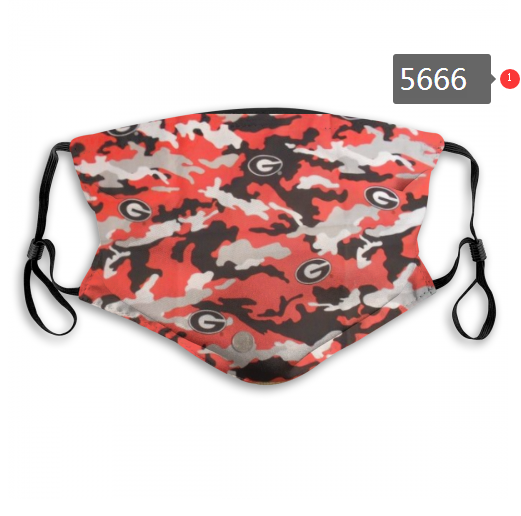 2020 NCAA Georgia Bulldogs #7 Dust mask with filter